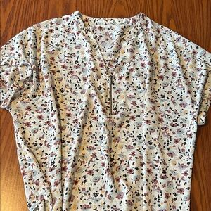 Maurices Multicolor Floral Blouse